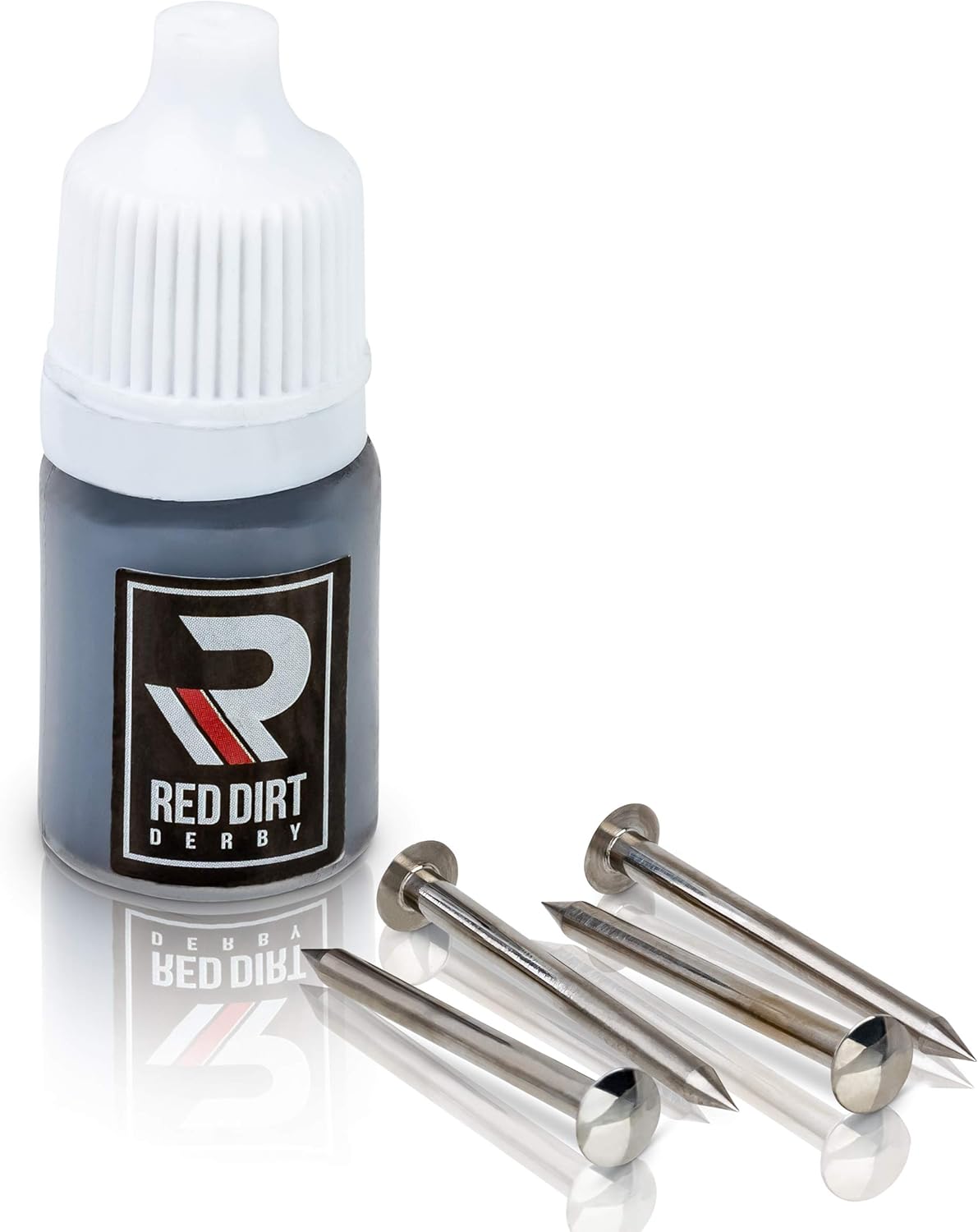 Red Dirt Derby Pinewood Car Machined and Polished Axles