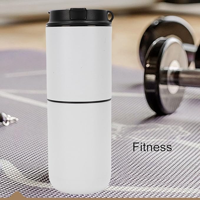 Cafetera Portátil Eléctrica con Molino 350ml Recargable para Camping y Oficina miniatura 2