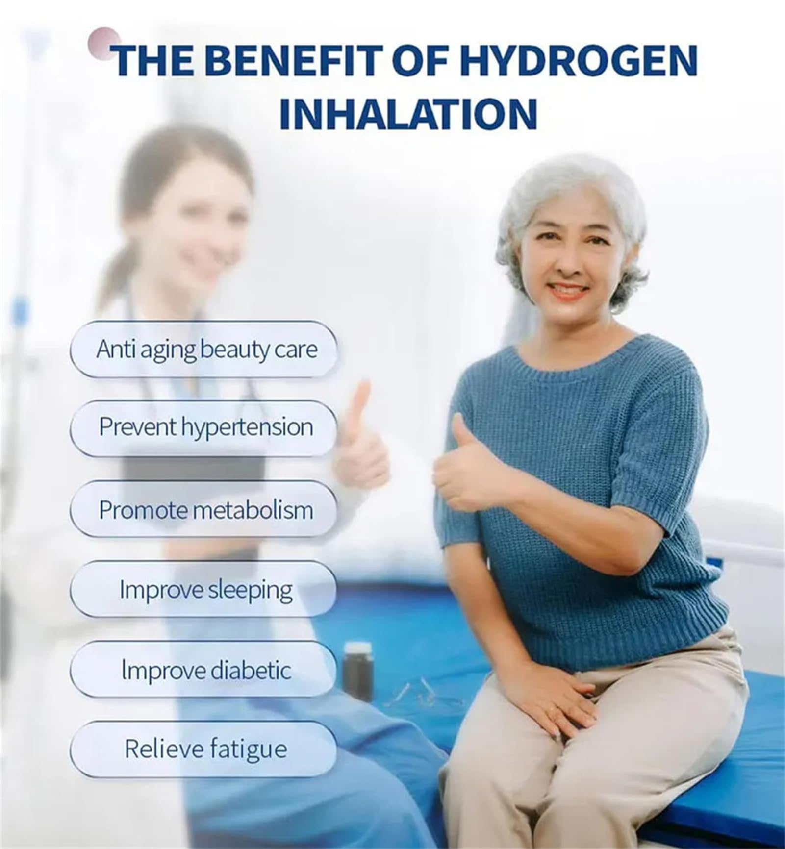 Urządzenie do inhalacji wodorem 900-1800 ml/min. Inhalator H2 z podwójnym wyjściem, generator wody wodorowej, 99,99 procent wysokiej czystości, niski poziom hałasu