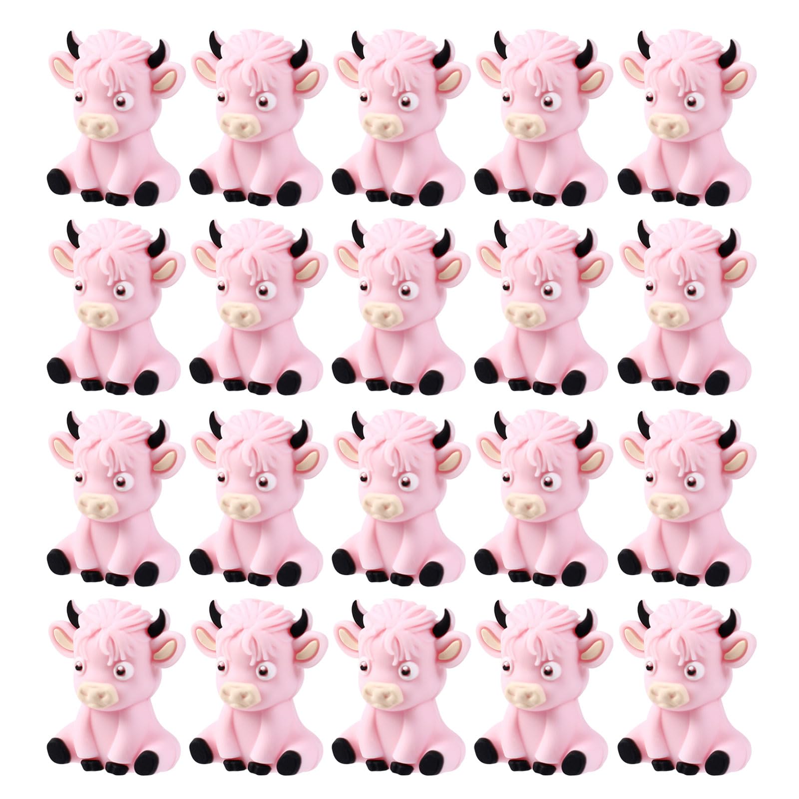 2mm Cartoon Animal Silicone Beads Craft Bead for Bracelets and Keychain Making Teether Decoration 20pieces Craft Beads for Kids Jewelry