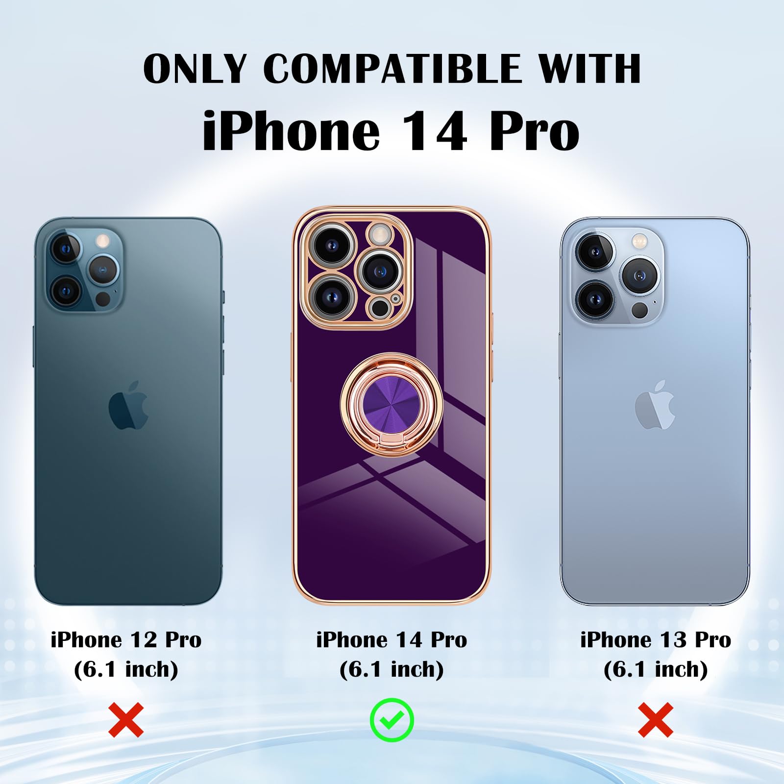 LIFEKA Per iPhone 14 Pro Max Custodia magnetica di lusso con cornice placcata per iPhone 11 12 13 14 Plus Cover protettiva per obiettivo, Rosa, Per iPhone 12