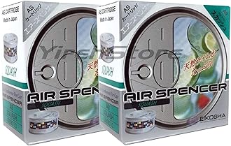 Cartridge Squash Scent 2-Pack Car Air Freshener, Heavy Duty, Last Long, JDM AS A9 Squash Eikosha Japan