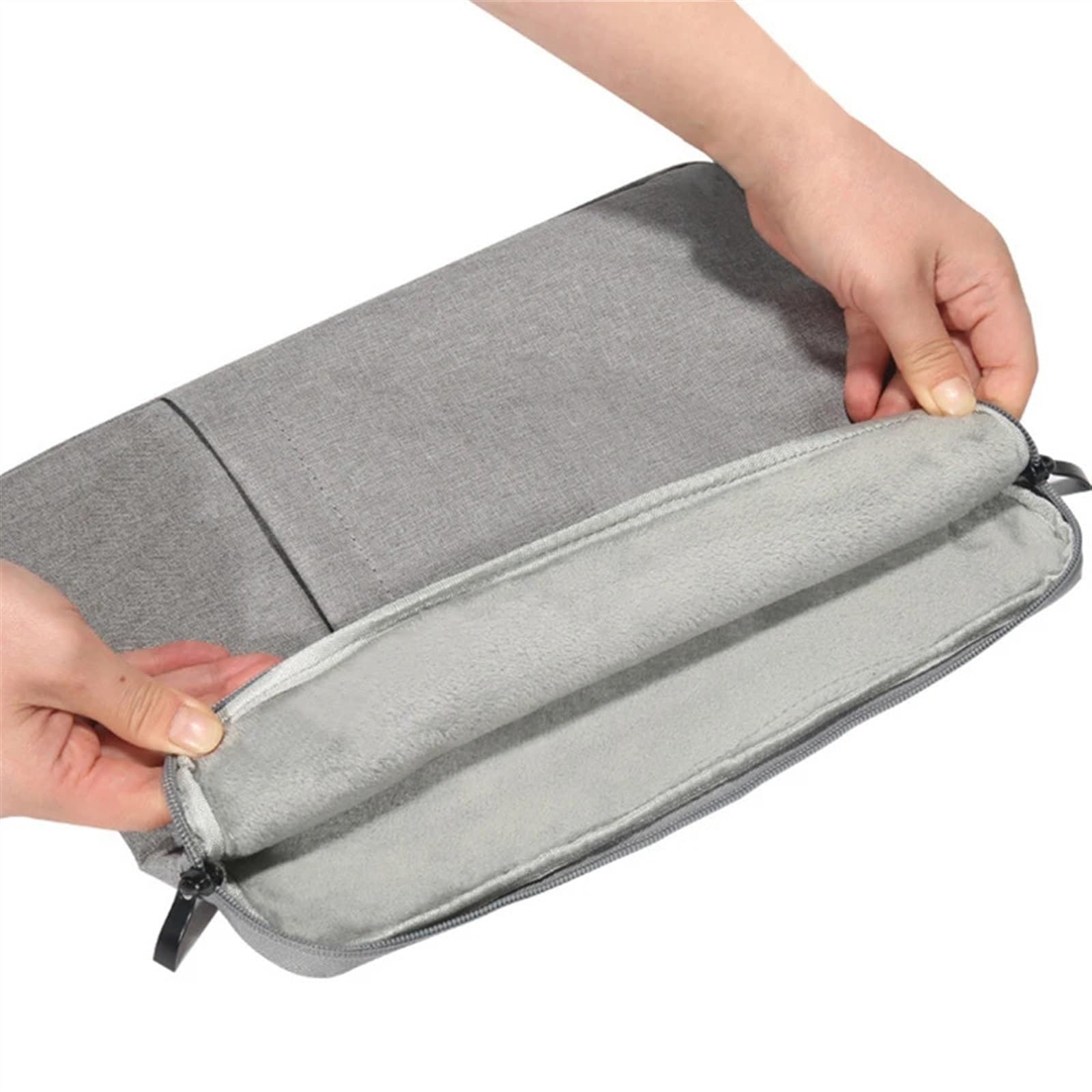 Borsa impermeabile per computer portatile e tablet da 15,6 pollici, custodia protettiva per PC da 15,6 pollici, tasca interna per laptop, pratica conservazione