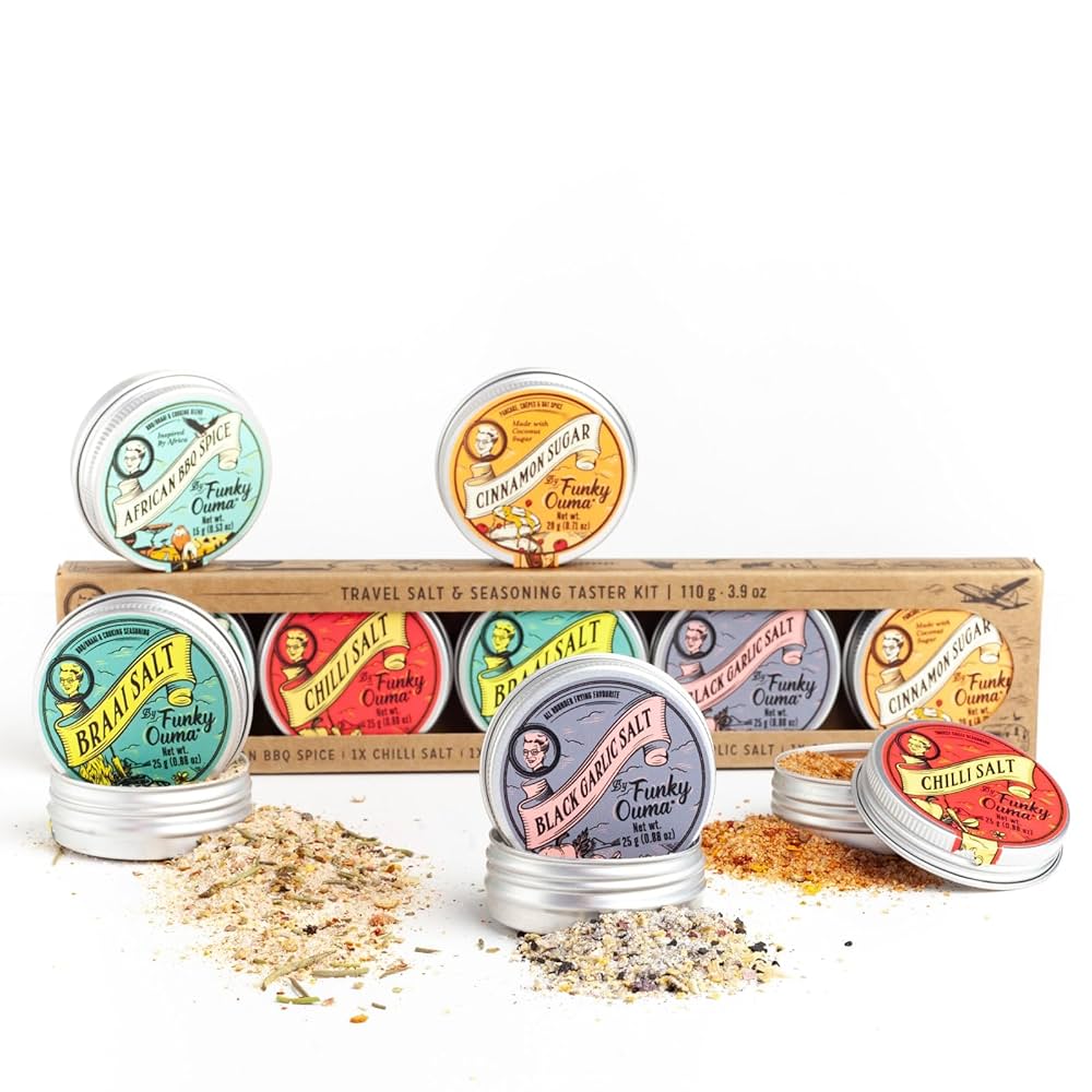 Funky Ouma All Purpose Seasoning, BBQ Rub Gift Set - 5 | FindTheDeal