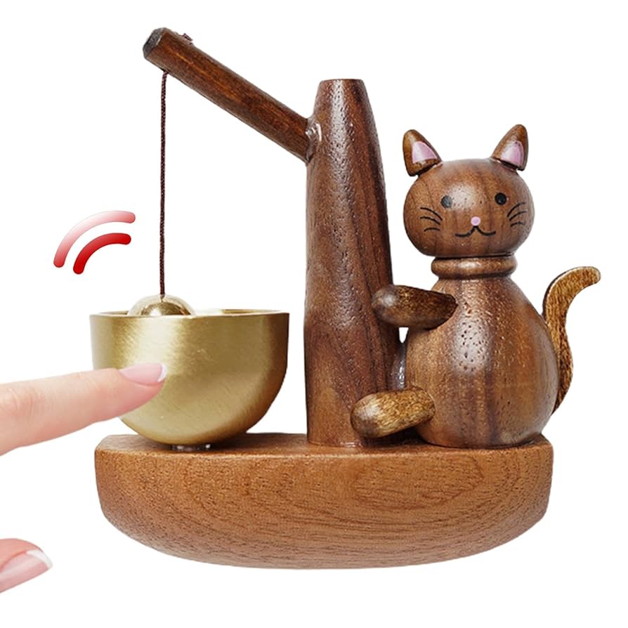 ドアベル ねこ型 Amazon.co.jp: 猫のドアベル、ユニークな磁気ドアチャイム