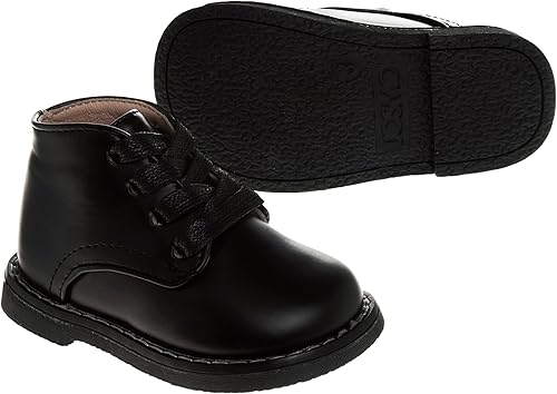 Miniatura 2 de JOSMO Zapatos para caminar unisex para bebés niños y niñas, para primer paso, ligeros, sintéticos, antideslizantes, parte superior alta (bebé-bebé)
