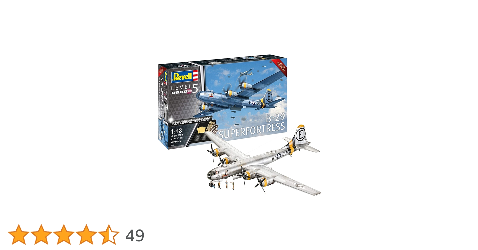 レベル1/48 B-29 Amazon | ドイツレベル 1/48 アメリカ陸軍航空隊 B-29