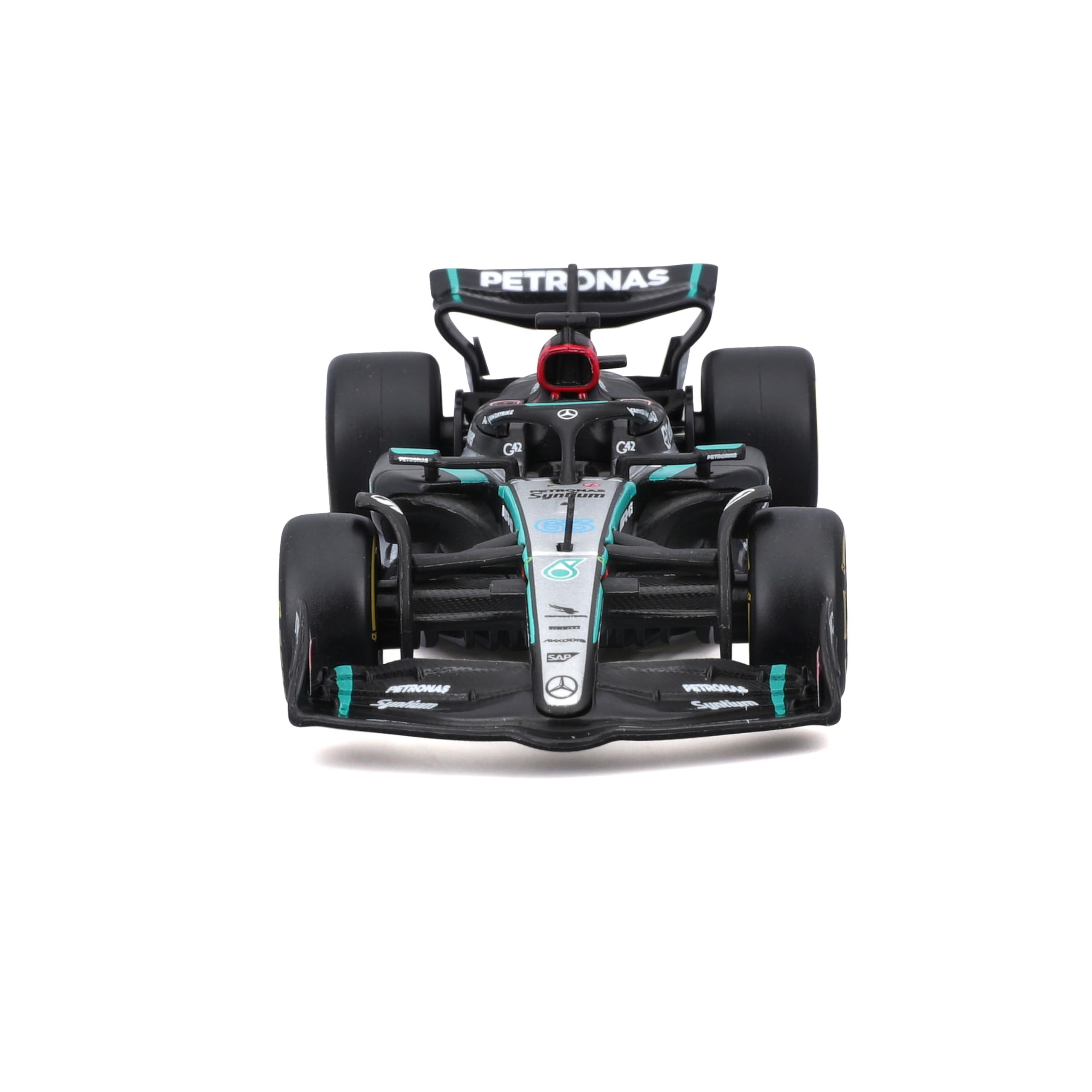 Bburago Formula 1 Mercedes-AMG Petronas F1 W15 Team (2024): 1:43