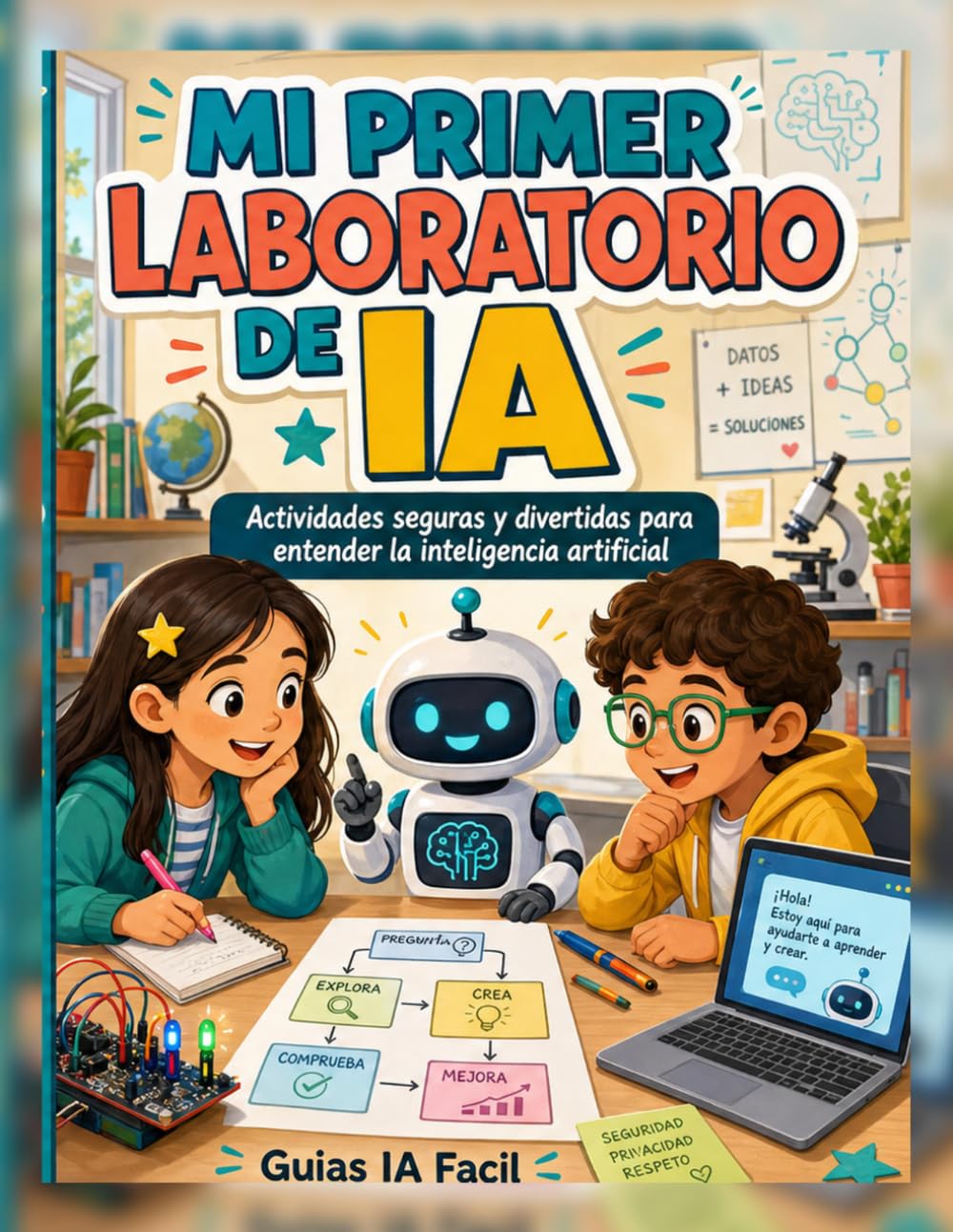 Mi primer laboratorio de IA: Actividades seguras y divertidas para entender la inteligencia artificial