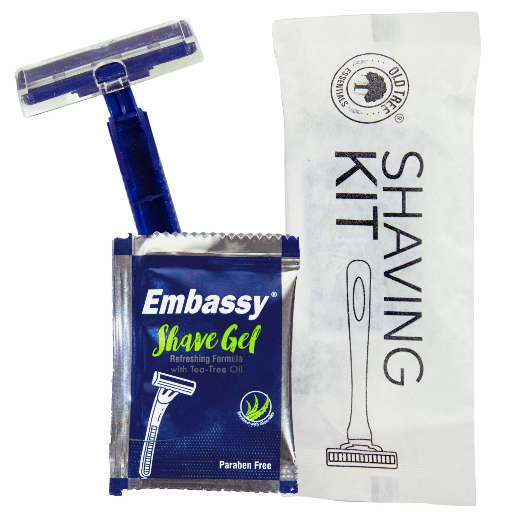 Disposable Shaving Kit for Hotels – Pack of 100 | Guest Amenities Razor & Shaving Cream Set | Hotel Motel Resort Guesthouse Airbnb Travel Wedding Event Hospitality Supplies-image-47