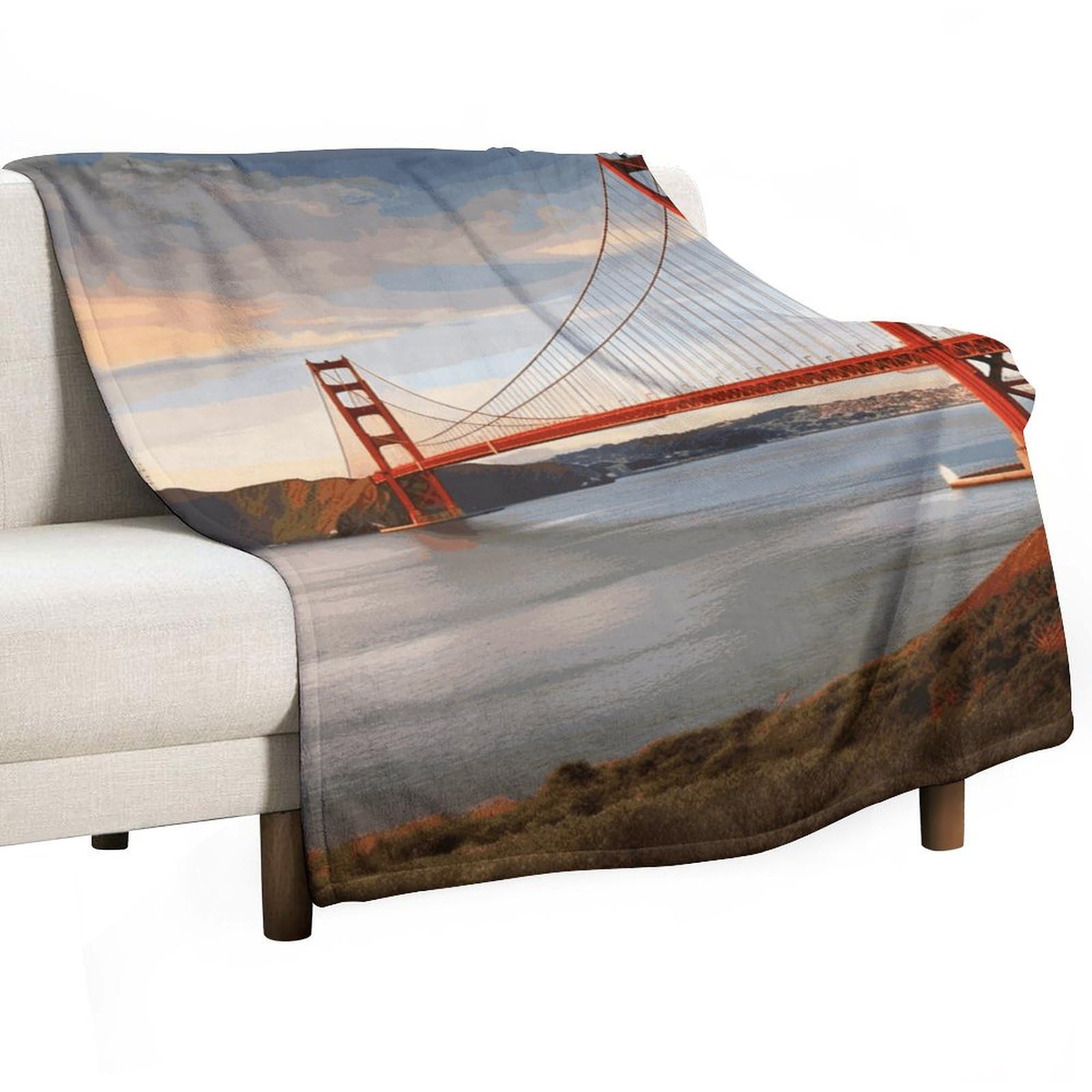 Couverture polaire en flanelle super douce et confortable 167,6 x 228,6 cm