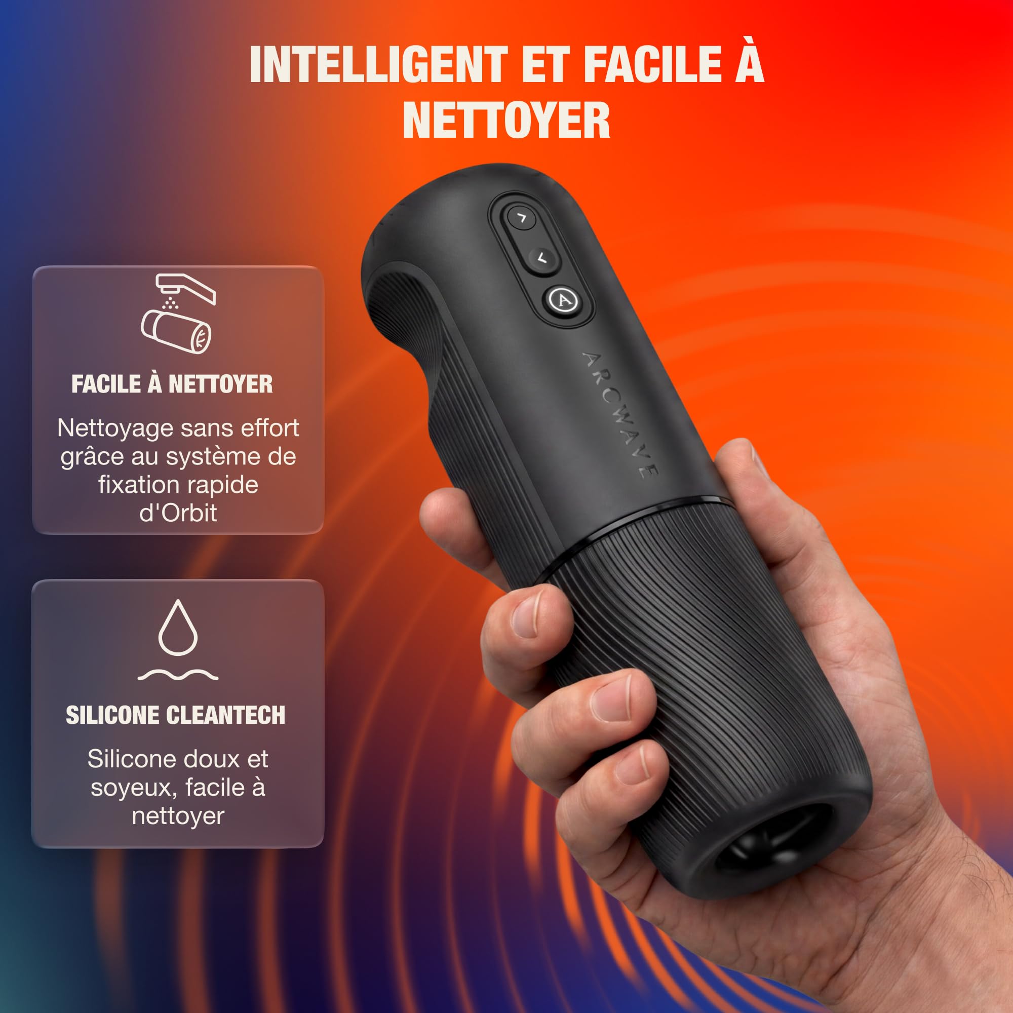 Arcwave Orbit Masturbateur automatique Homme sextoy Fleshlighter Premium