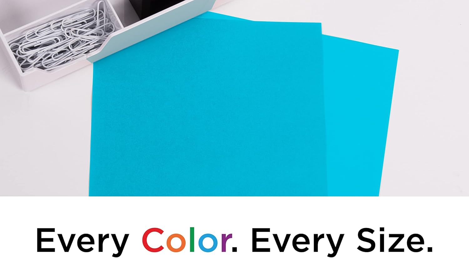 JAM PAPER Legal 65lb Cardstock - 8.5 x 14 Coverstock - 176 gsm - Blue Recycled - 250 Sheets/Pack