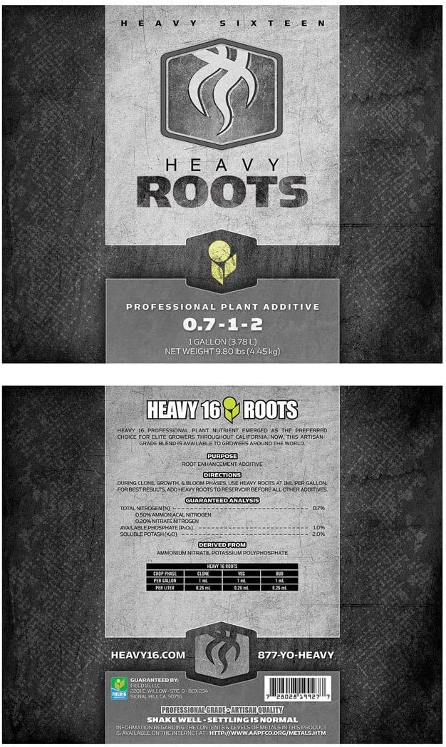 500 ml - Heavy Roots - NPK 0.7-1-2 - ROOTS500ML