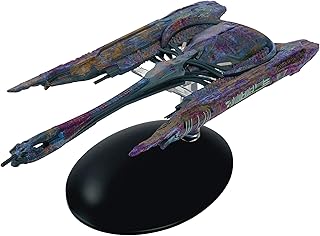 Eaglemoss Star Trek Discovery The Official Starships Collection #10: Klingon Qqj Class Ship Replica, Multicolor