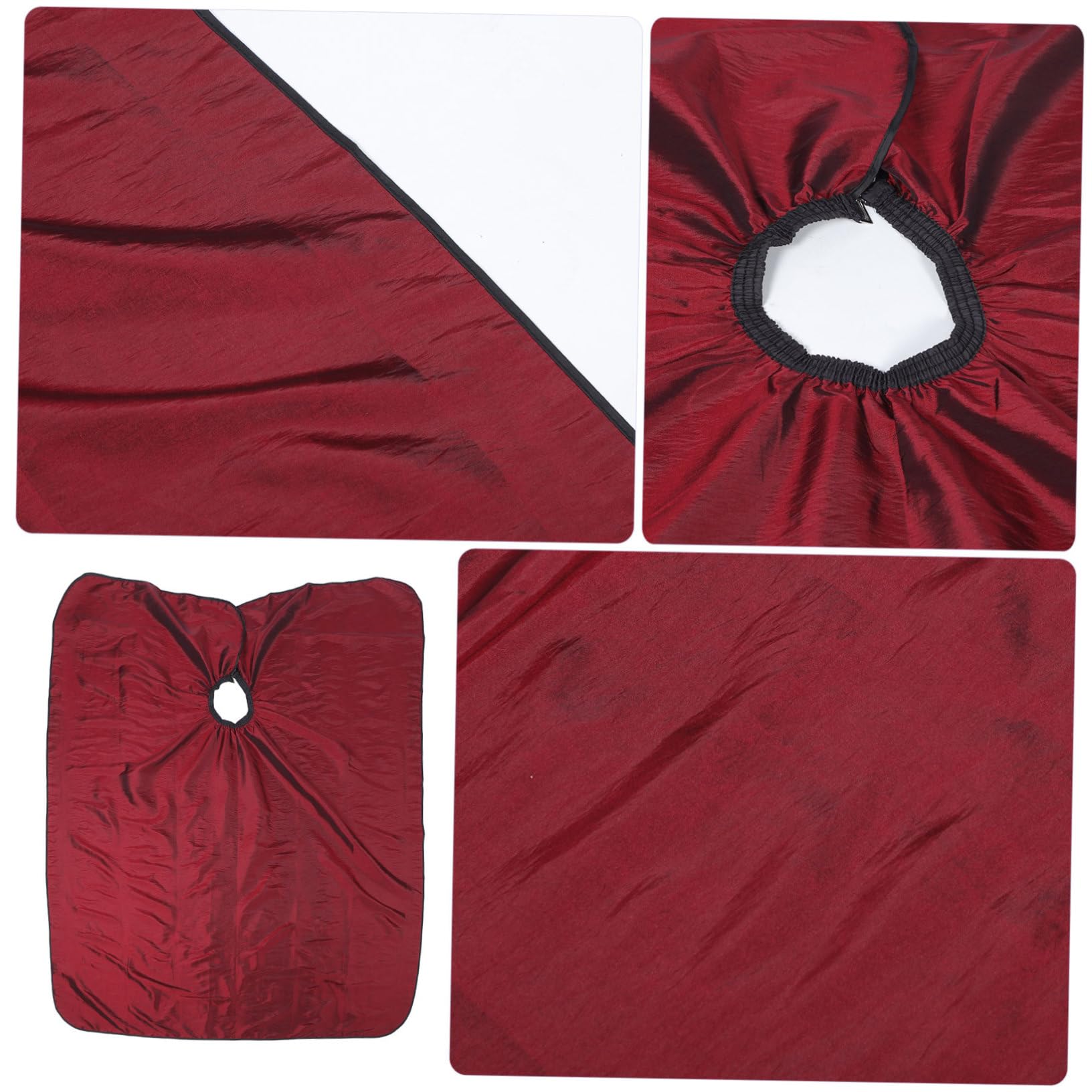 Capa de Peluquero con Mangas, Ajustable, Poliamida Poliéster