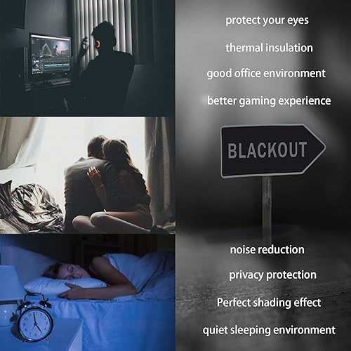 Miniatura 8 de Cortinas opacas con estampado de hongos amarillos trippy 3D, cortinas de ventana con aislamiento térmico y ojales, juego de 2 paneles para sala de