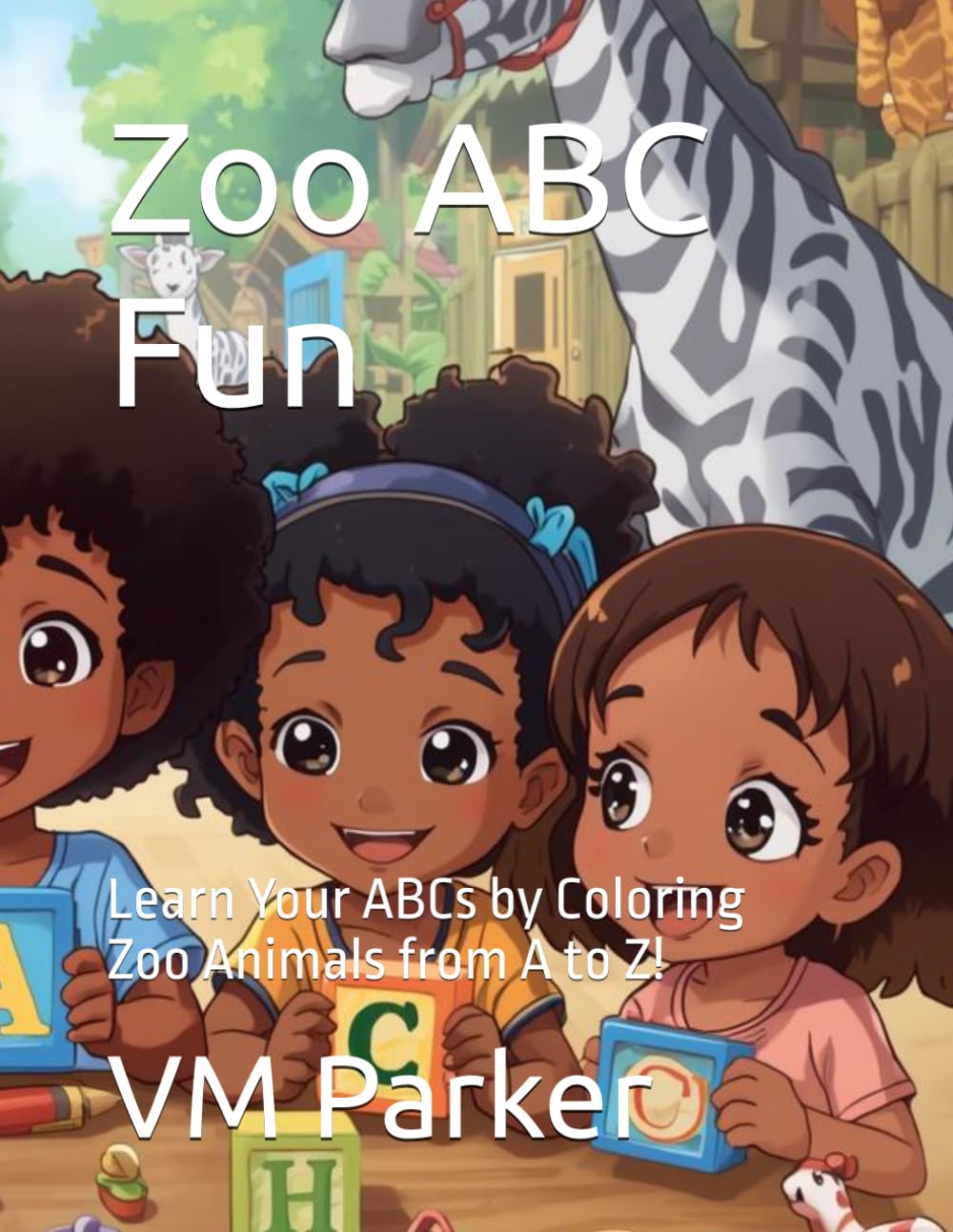 Zoo ABC Fun: Learn Your ABCs by Coloring Zoo Animals from A to Z!