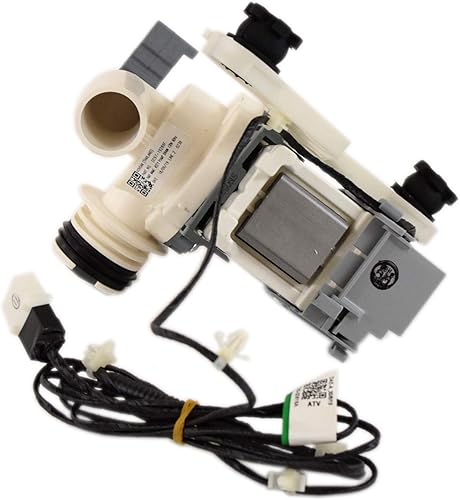 Miniatura 3 de Samsung DC97-19289F - Conjunto de bomba de drenaje de arandela original del fabricante (OEM)