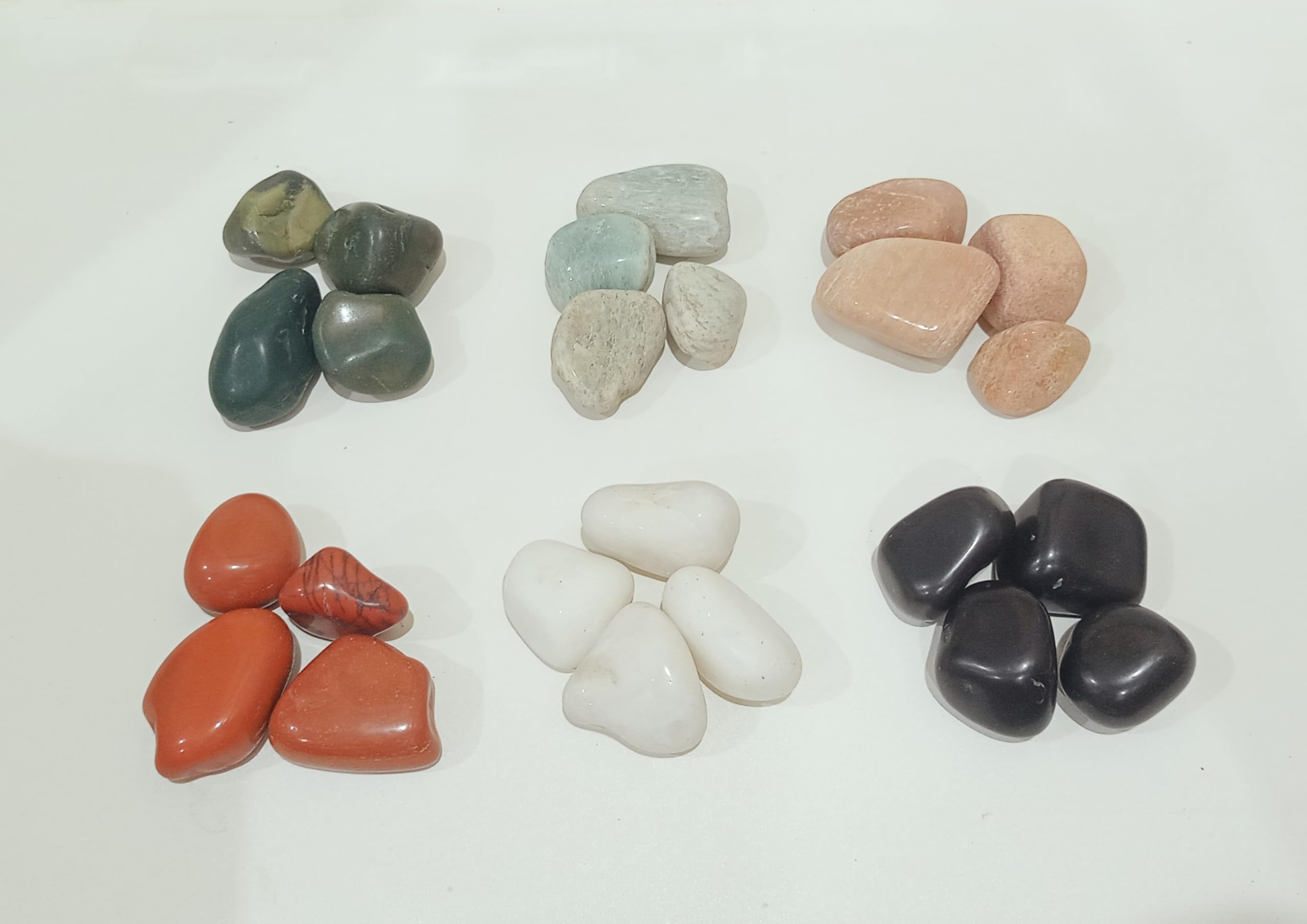 multicolor round smooth agate polished pebbles 15-40mm-image-19