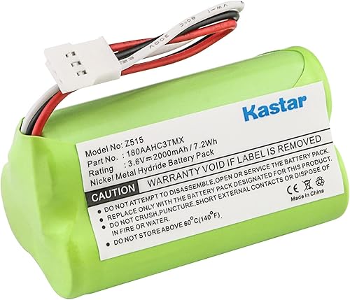 Kastar Paquete de 1 batería de repuesto para altavoz Bluetooth recargable Logitech Z515 S-00096 A-00026 S-00116 S00116 984-000181 984000181