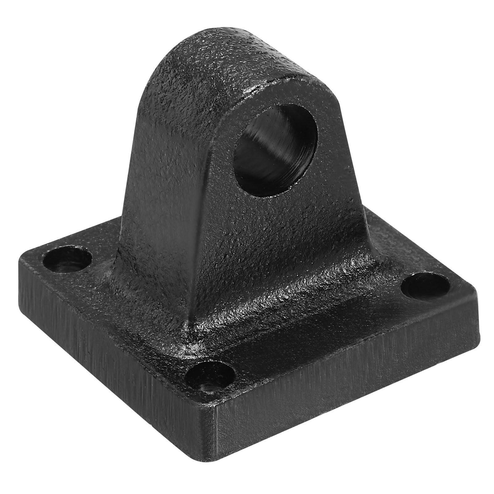 PATIKIL 50x50x47mm Air Cylindre Pied Bride Tige Pivot Chape Pneumatique Montage Support Arrière Montage Pièces, Noir