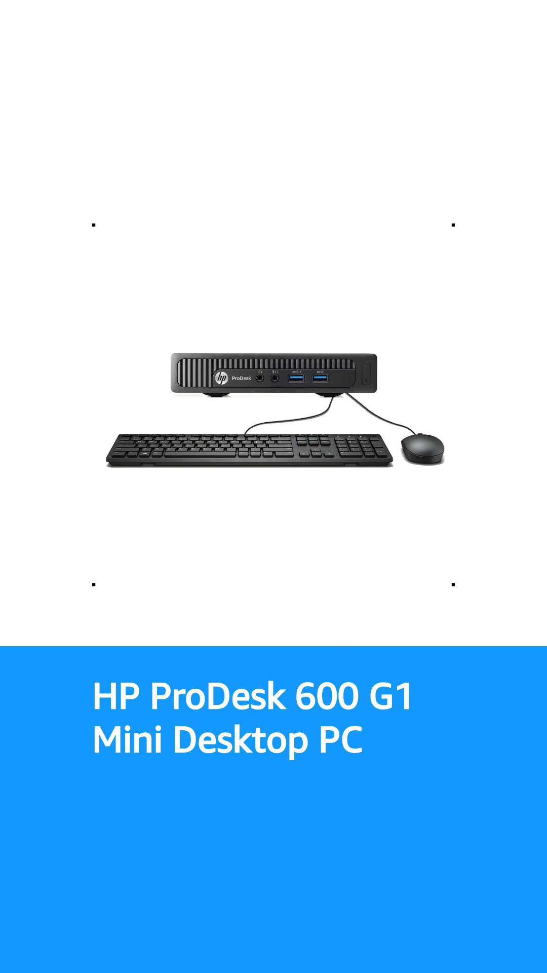 HP Prodesk 600 G1 Mini/Tiny Desktop PC Intel i3 4th Gen 8GB RAM