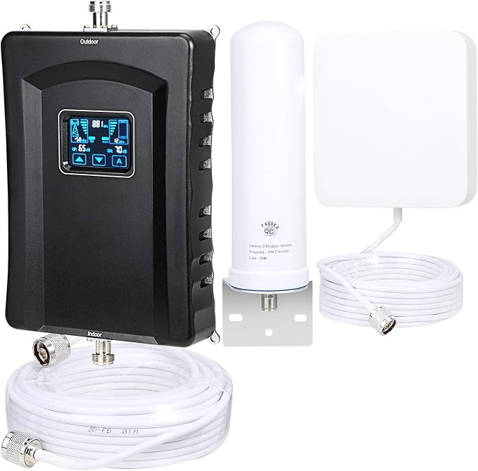 cell phone signal booster for home and office up to 5000sq ftfcc approved on band 24512131725 boost 5g 4g lte signal for verizon att t mobile