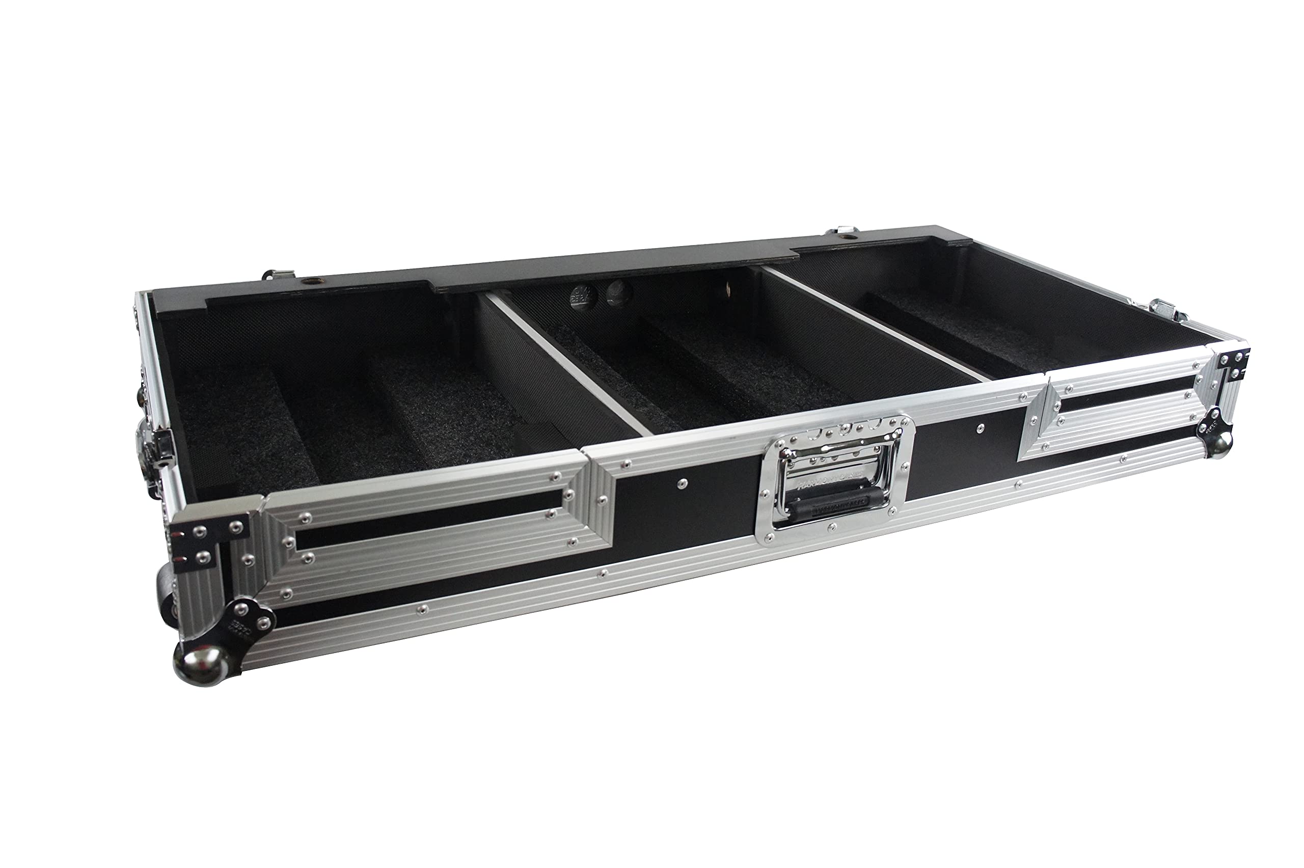 Harmony Audio Cases Compatible With Pioneer DJM-900NXS2 HC2CDJ3KDJM900W Flight DJ Road Custom Case With Wheels