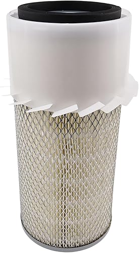 Miniatura 2 de JZGRDN Filtro de aire AT20728 AH19852 compatible con John Deere 24D 244E 244H 84 300 300B 301 301A 302 302A 310 310A 350B 350B 350C 380