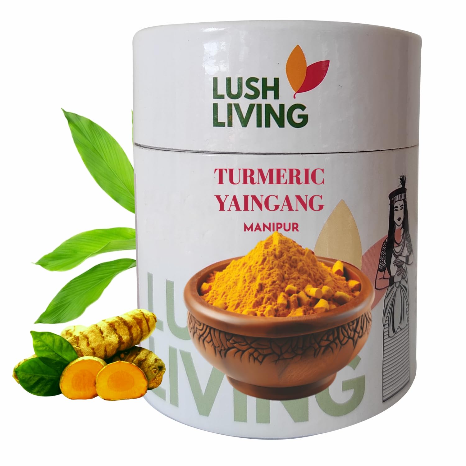 LUSH LIVING Yaingang Pure & Authentic Turmeric/Haldi/Manjal Powder 200g | 4%-6% Curcumin | Manipur | No Artificial Additive | Organic For Cooking & Face Beauty | Chemical-Free (B0CDVBG2F7) Amazon Price History, Amazon Price Tracker