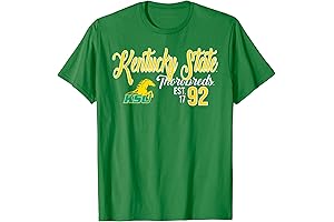 Kentucky State Thorobreds HBCU Est 1792 Green T-Shirt