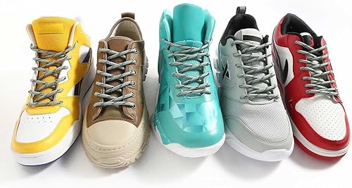 Miniatura 5 de VSUDO Cordones redondos para botas de senderismo, cordones de 532 pulgadas para zapatos de trabajo al aire libre, cordones gruesos para escalada