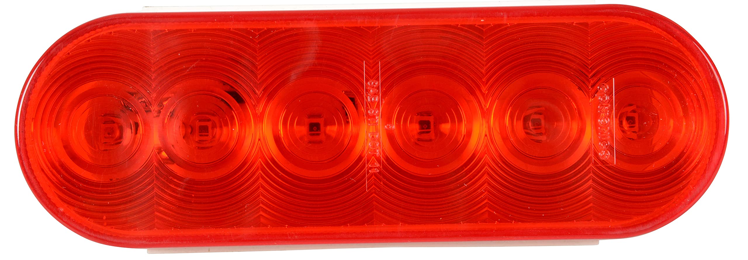 Optronics STL12RB Stop/Turn/Tail Light, Recess Mount, Pl-3 Connection, Red