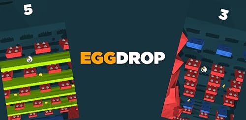 Egg Drop: Fall Down Race - (world record egg gang) popular super simple fun games for free (2019)