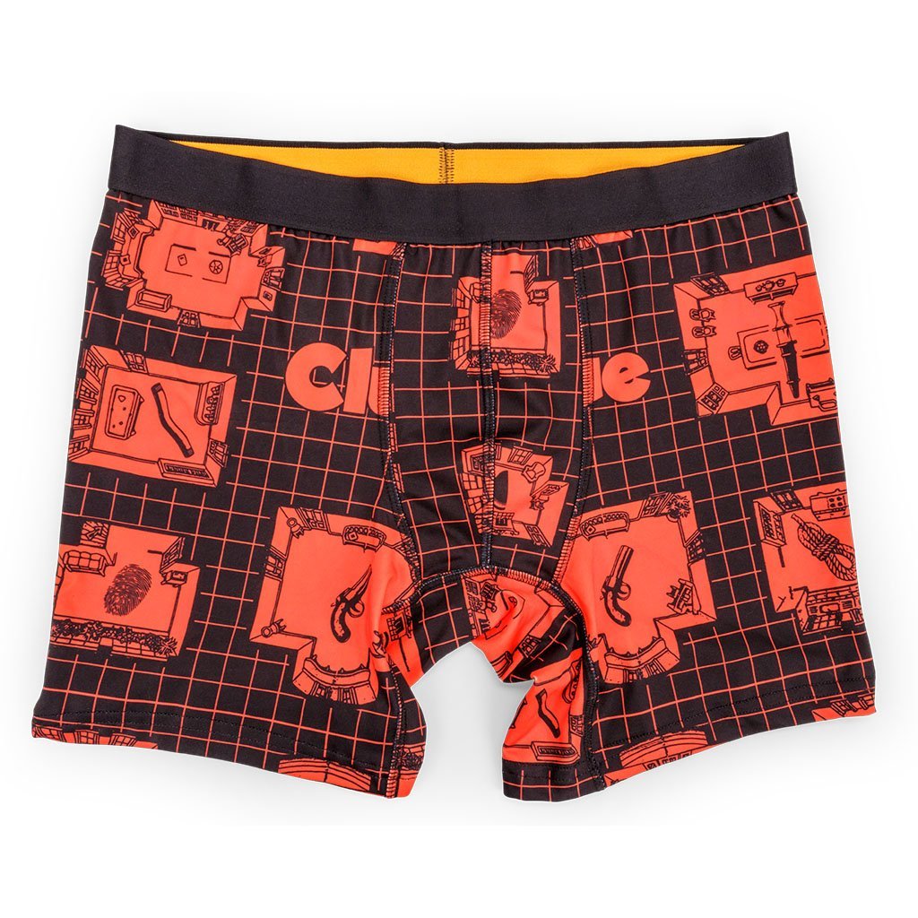 Loot Crate Clue Boxer Brief Underwear Exclusive Small Red and Black