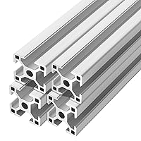 Vista 7 de 3030 T ranura de aluminio extrusión para piezas de impresora 3D y CNC DIY plata 1000mmX4