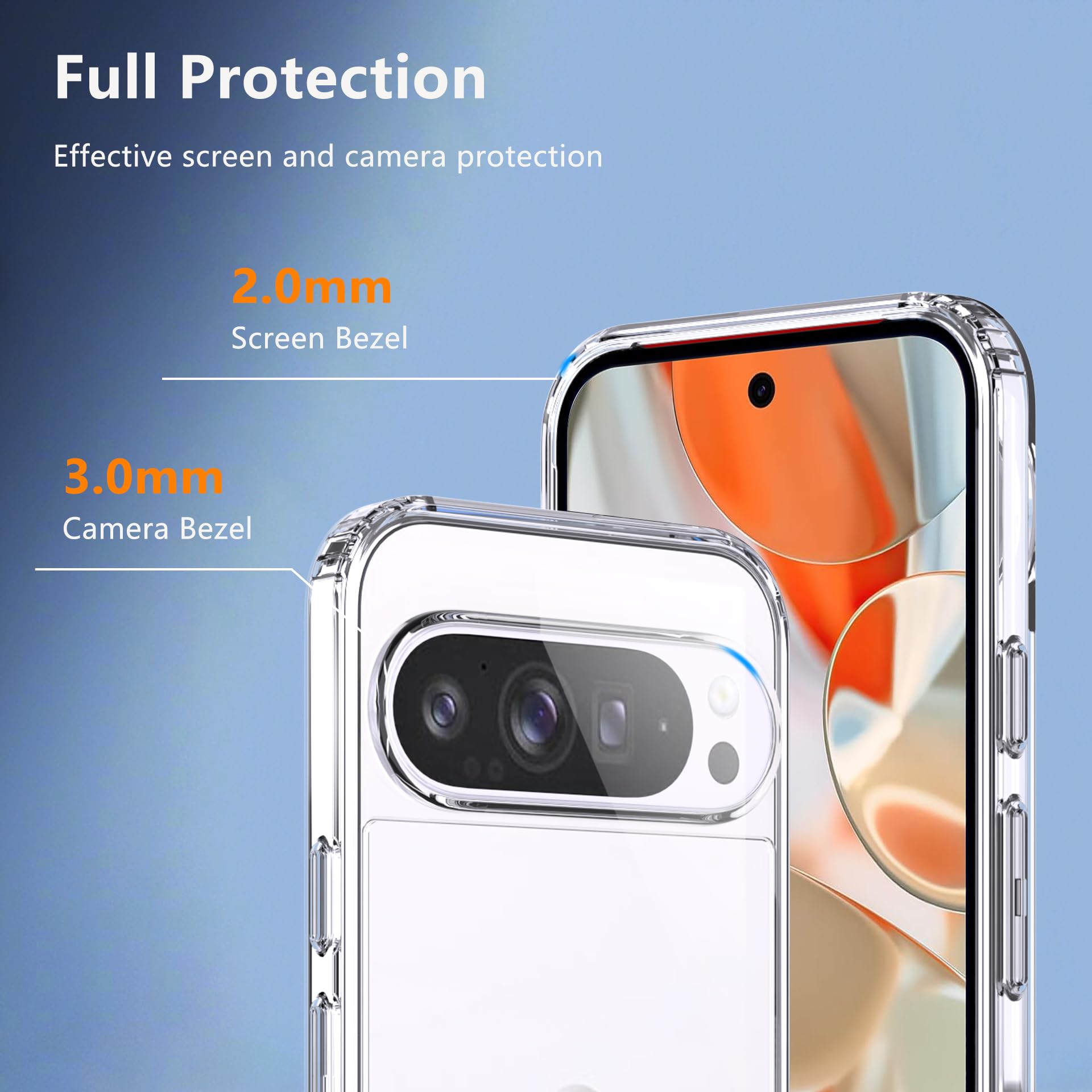 Natbok Coque Pour Google Pixel 9 / Coque Pixel 9 Pro