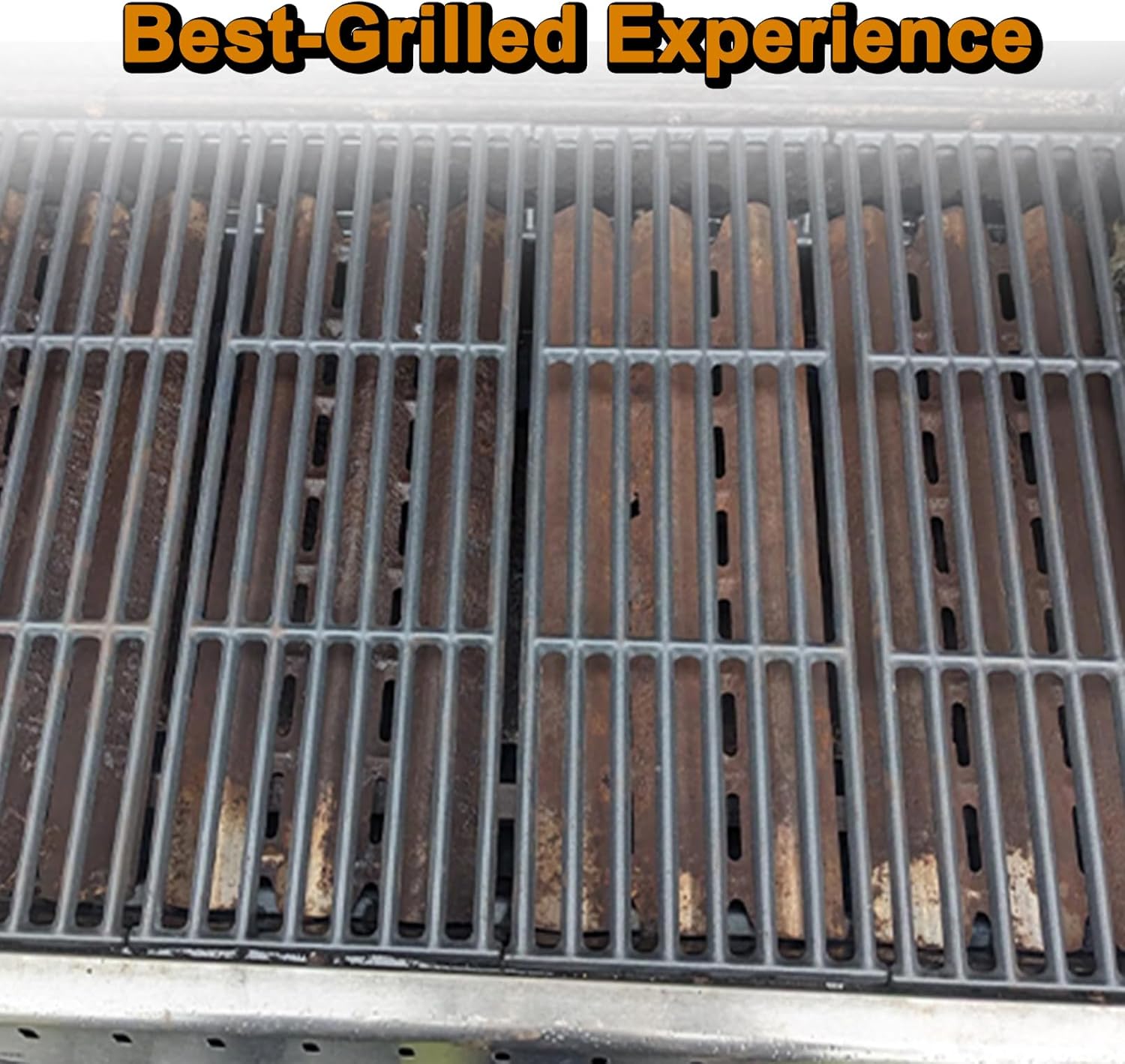 9221-64 Grill Grates Grill Replacement Parts for Broil King Baron Parts 9221-54 9215-54 Broil Mate 7120-64 Huntington Grill Parts Rebel 6020-64 6120-64 Baron 320 440 490 420 Cooking Grids Grates