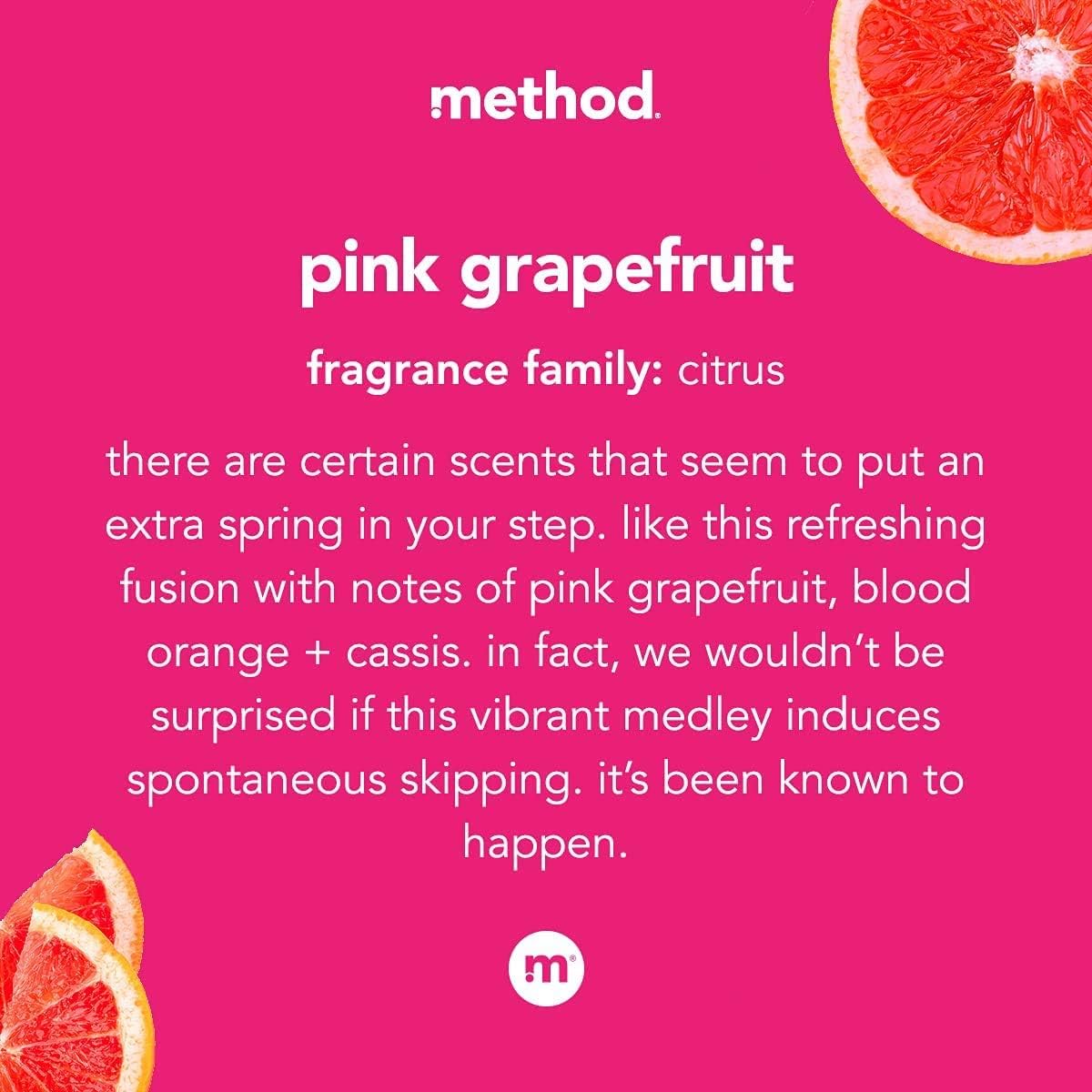 method All-Purpose Surface Cleaner, Pink Grapefruit 28 fl oz(Pack of 6)
