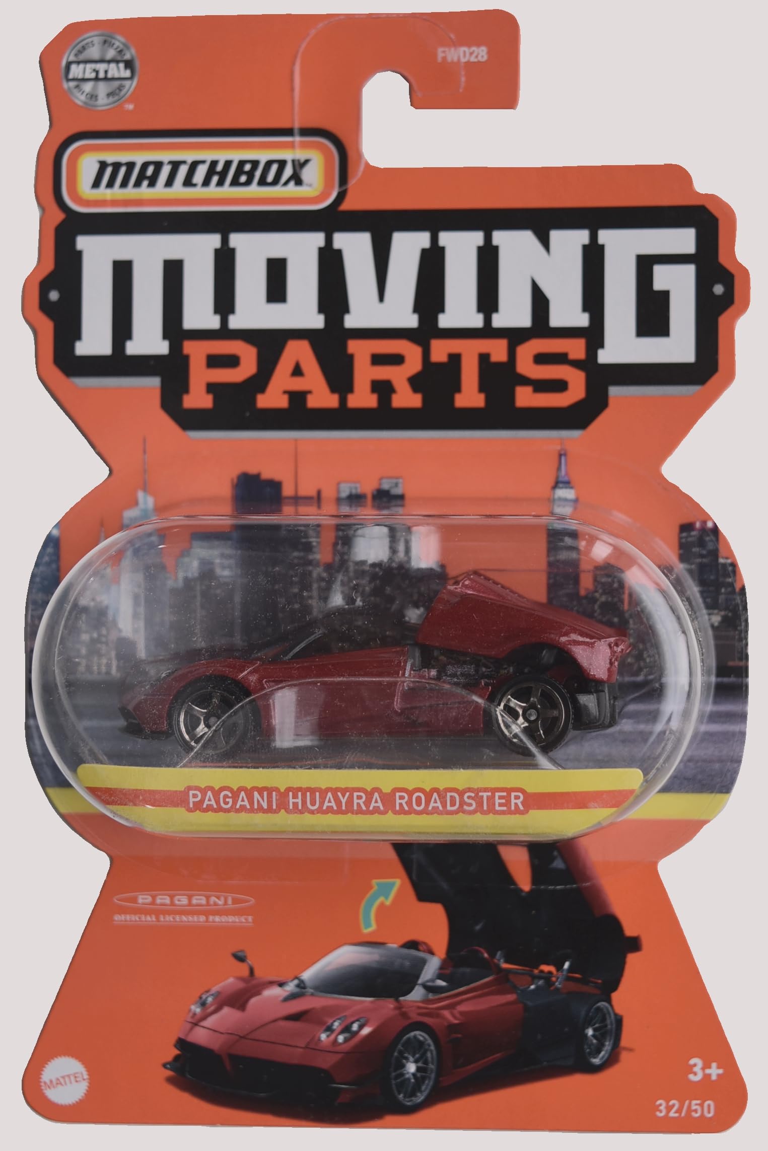 Matchbox Pagani Huayra Roadster, Moving Parts 32/50
