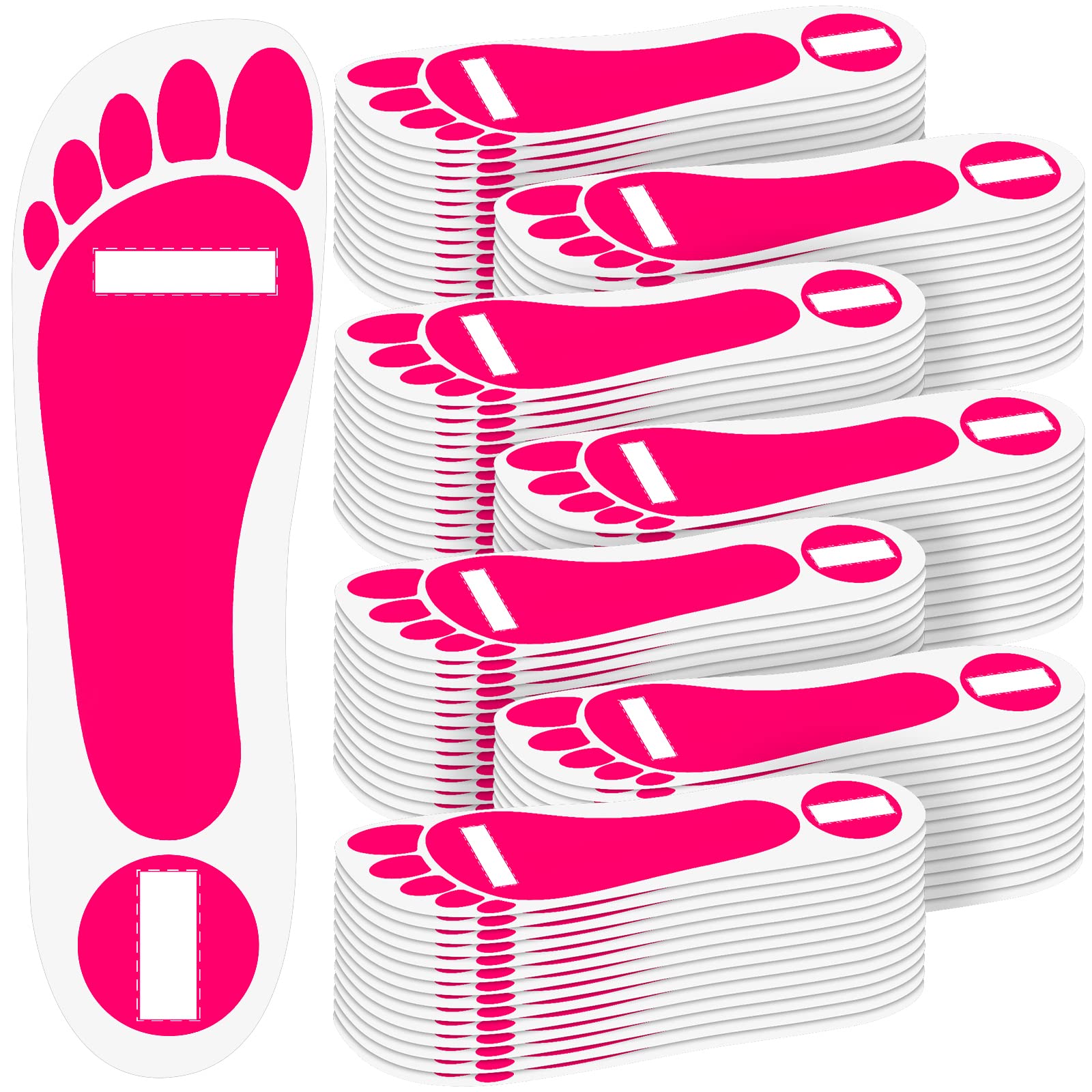 Photo 1 of Nuenen 120 Pairs Spray Tan Feet Pads Protectors Disposable Adhesive Spray Tanning Pads Sticky for Sunless Tanning Lasting Tent Protect Foot, 240 Feet(Pink)