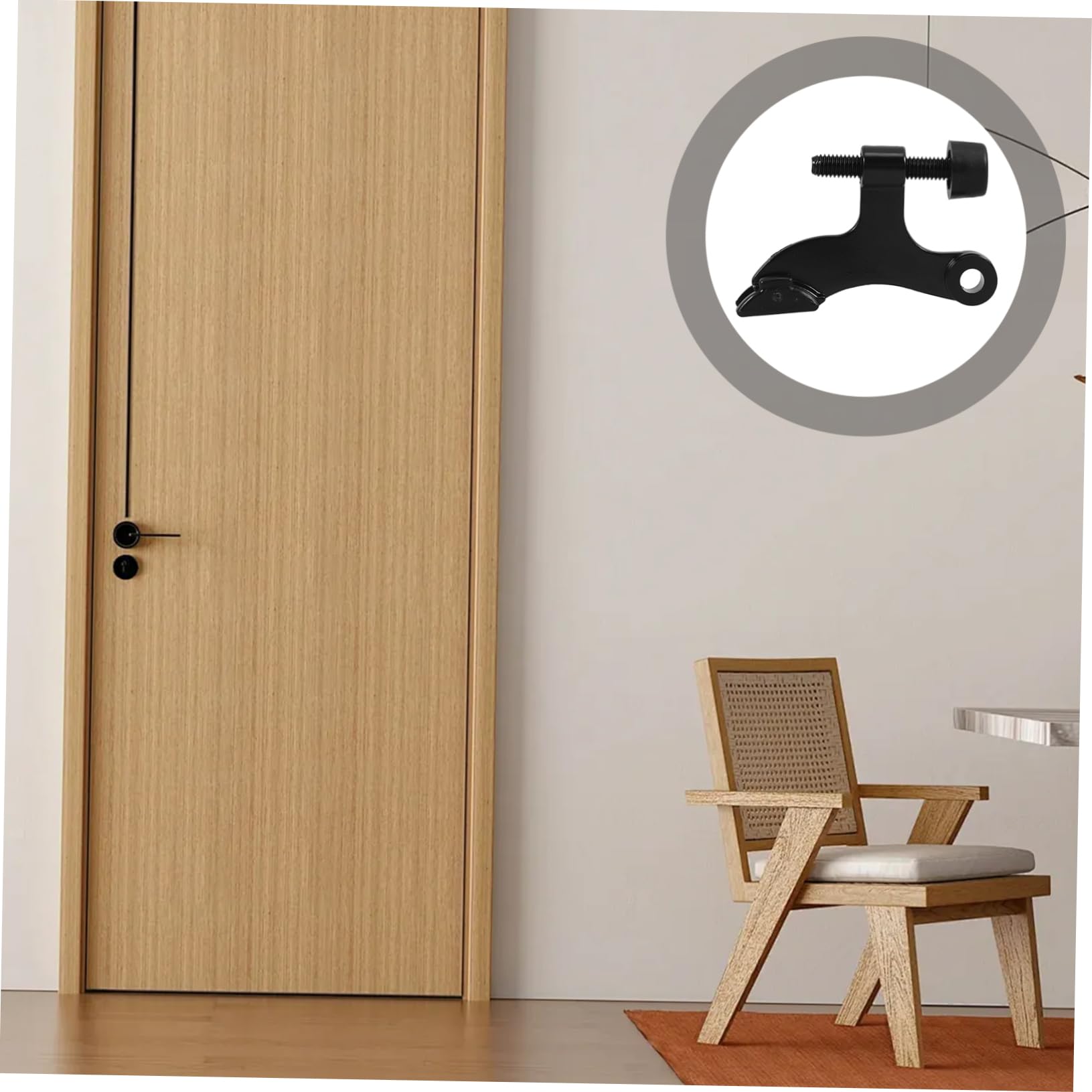 12 Piezas Tope de Puerta Ajustable, Engrosado con Revestimiento Antioxidante, de Aleación de Zinc Diseño Americano para Mayor Seguridad Hogar | Estilo Americano Engrosado, Recubrimiento Antioxidante, Aplicación Versátil para Montaje Superior