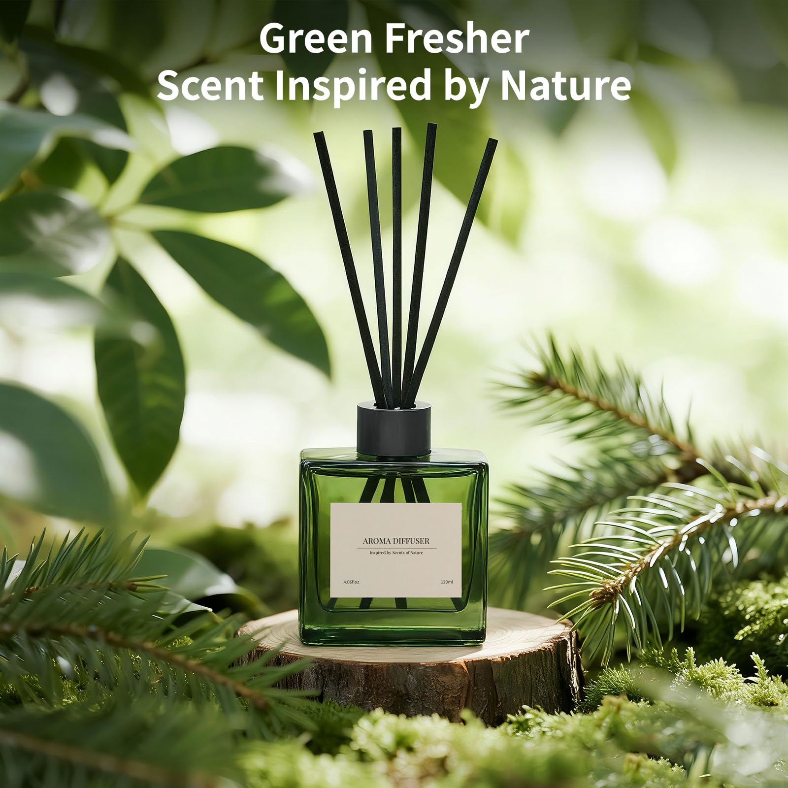 Amazon.com: GAGINGOOLD Reed Diffuser Set, 4 fl oz Vanilla Cream 2