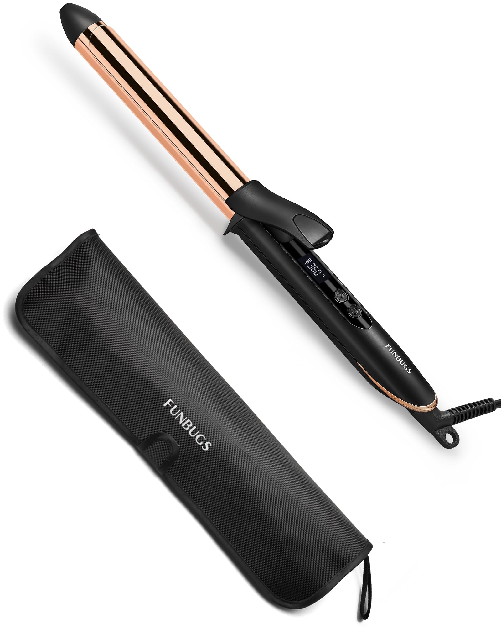 FUNBUGS Titanium Curling Iron