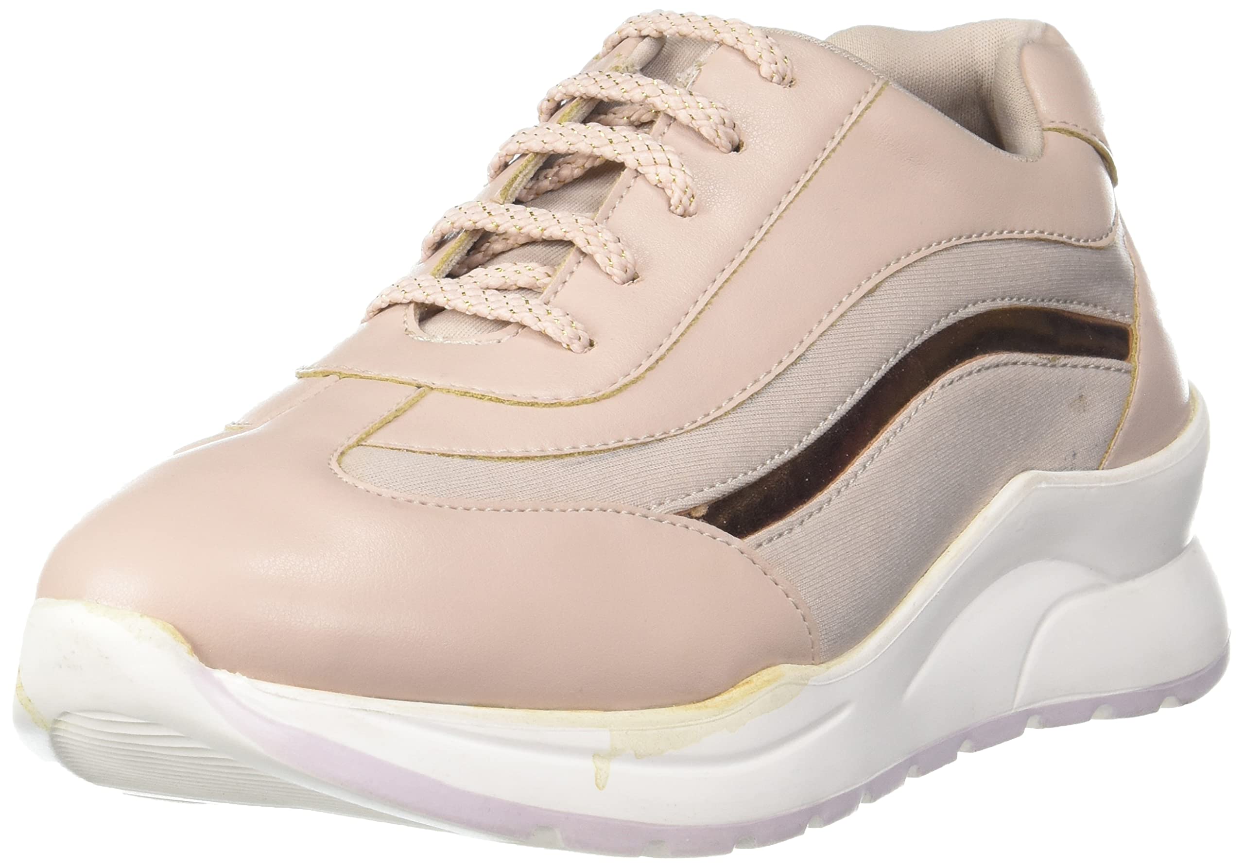 Bata womens STEVIE Pink Sneaker - 7 UK (6515058) (B09CYGPYPW) Amazon Price History, Amazon Price Tracker