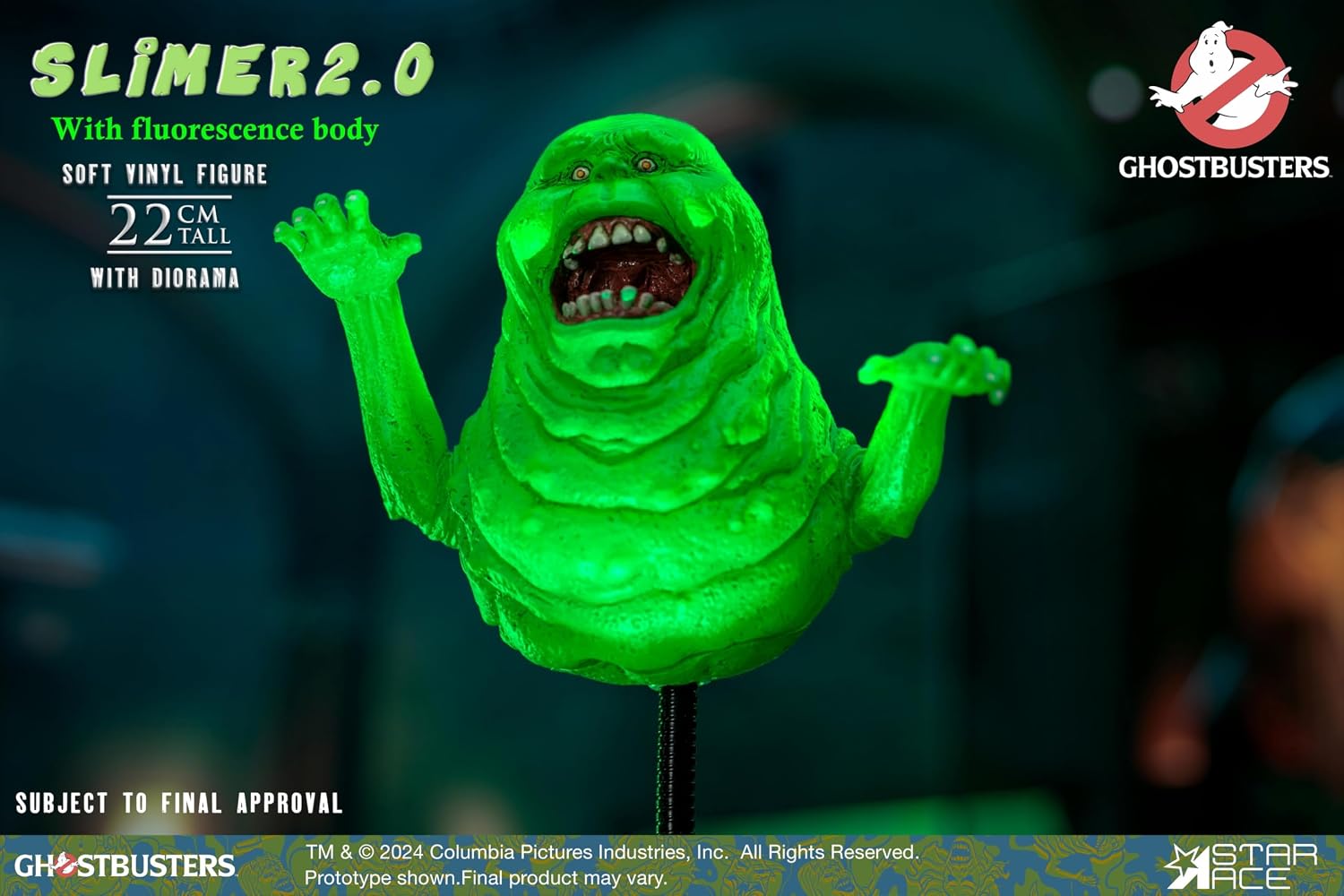 Ghostbusters: Slimer 2.0 1:8 Scale Soft Vinyl Figure