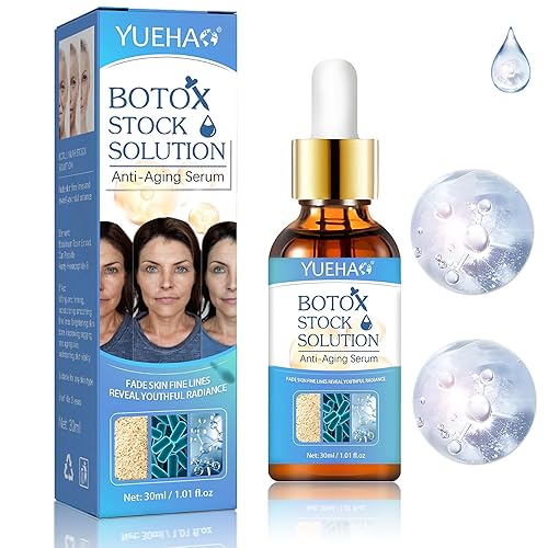 Miniatura 4 de Botox Stock Solution Suero facial  Botox - Suero facial anti instantáneo para mujeres, suero de envejecimiento para la cara para reducir las líneas