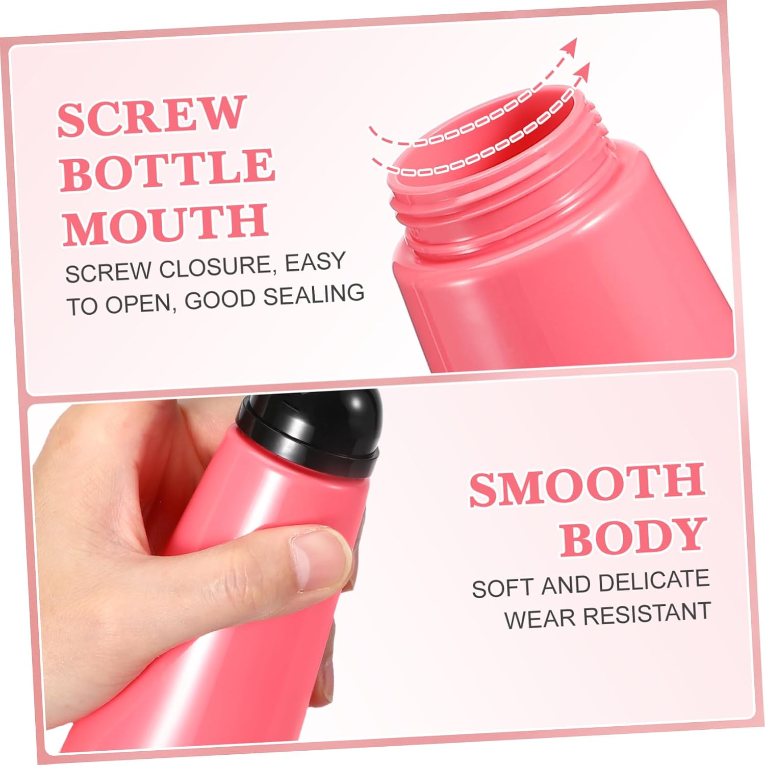 2pcs Hair Dye Root Touch up Comb Bottle Applicator Bottle for Hair Coloring Dispenser