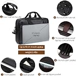 Mens Messenger Bag 17.3 Inch Canvas/Leather Laptop Bag Backpack for Men Briefcase Computer Handbags Shoulder Bag Convertible